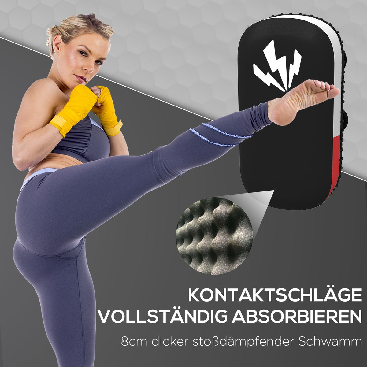 Kickboxing Pads Muay Thai Boxing Pads Trainer Pads Faux Leather Cover