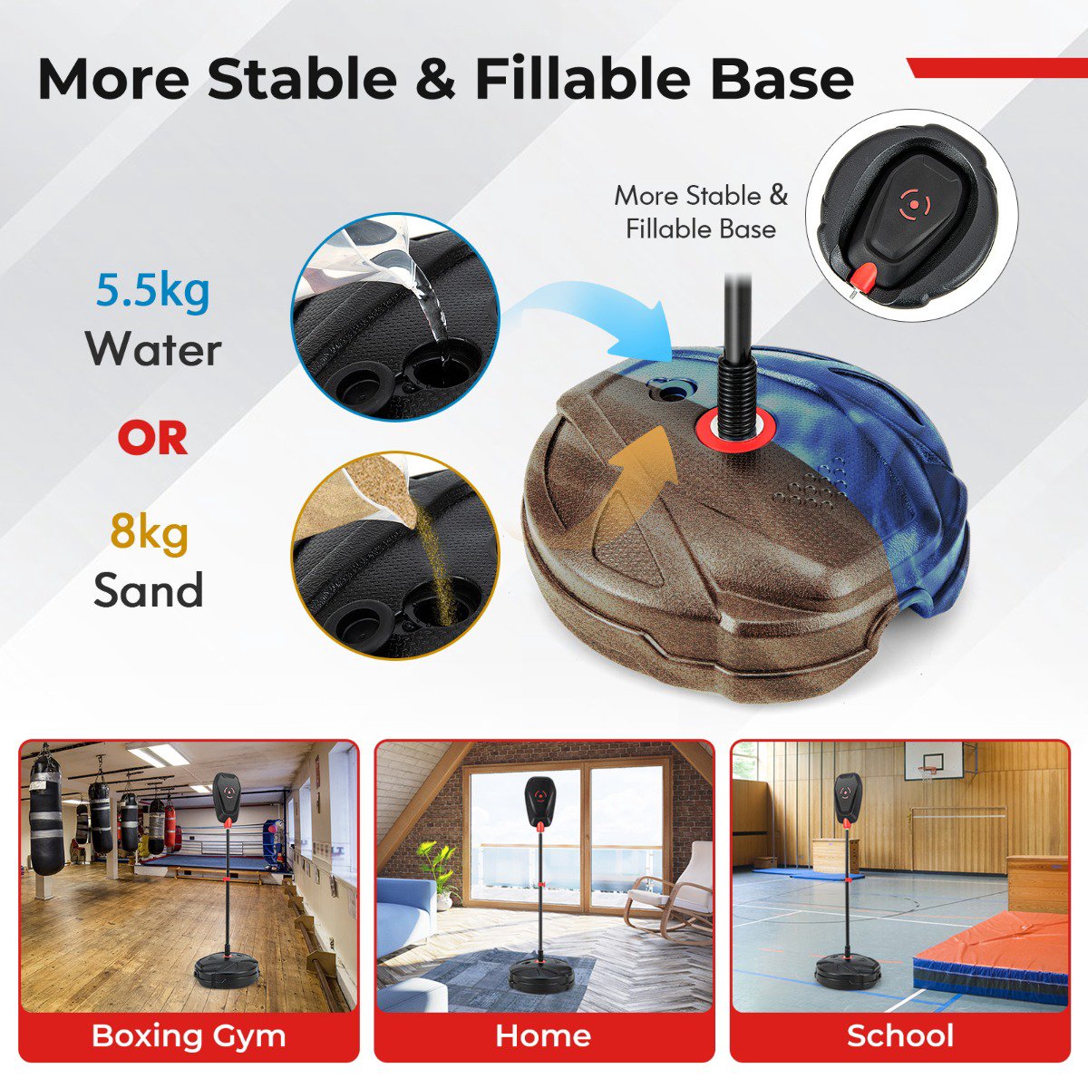 Kids Boxing Set – Adjustable Punching Bag With Gloves