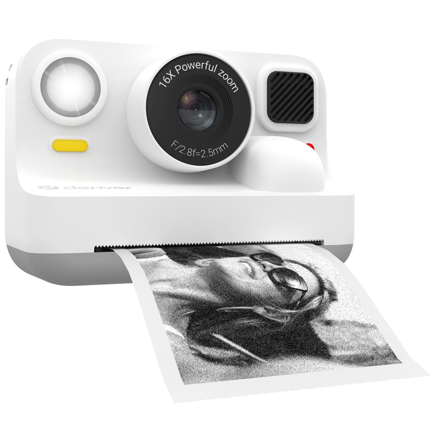 Kids Camera with Thermal Printer, Bluetooth, Selfie Lens