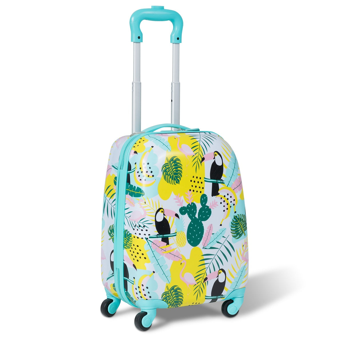 Kids Carry-On Luggage Set, 16in Suitcase, 12in Backpack