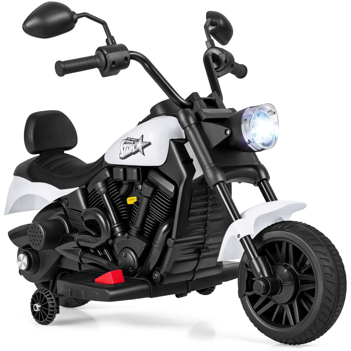 Kids Electric Chopper Motorcycle with Music & Lights