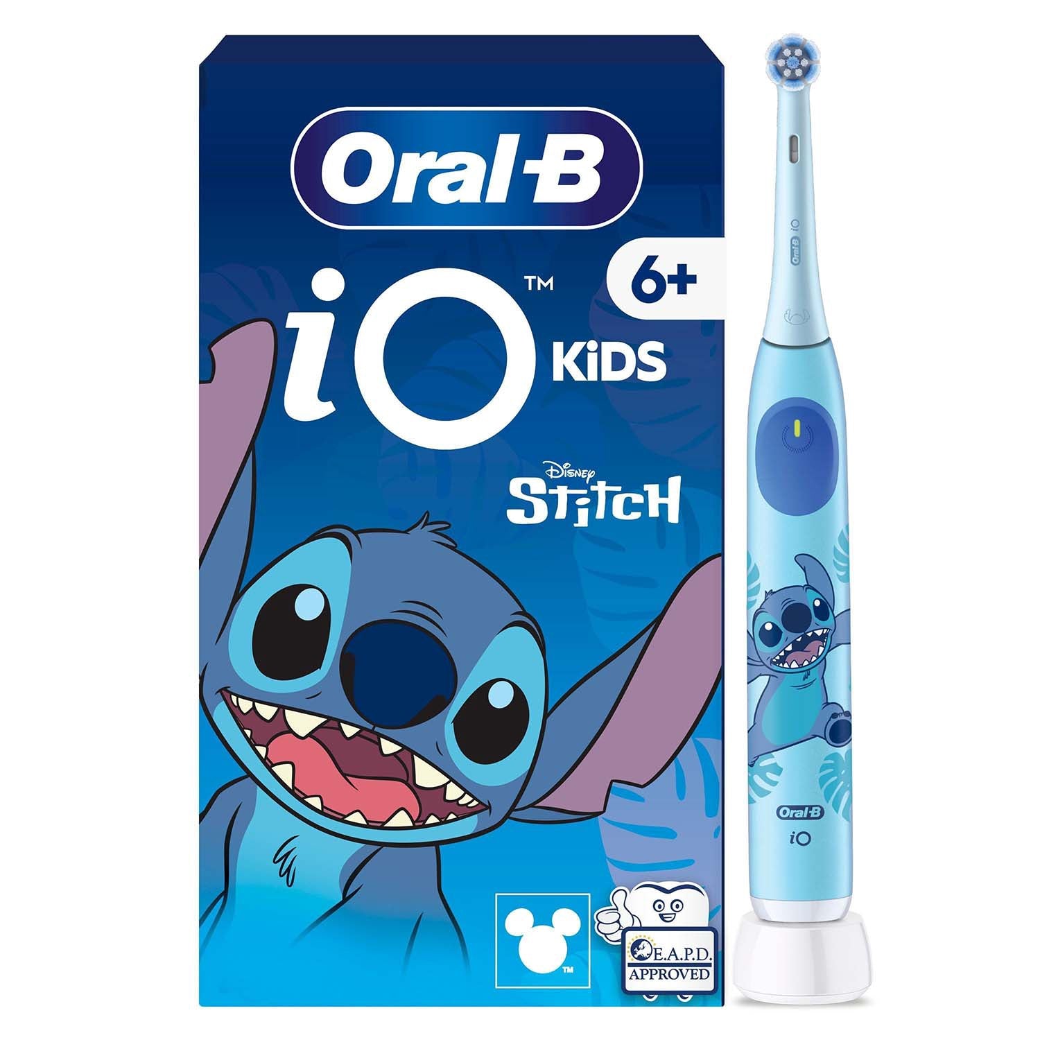 Kids Electric Toothbrush, Ages 6+, Soft Mode, 2-Min Timer