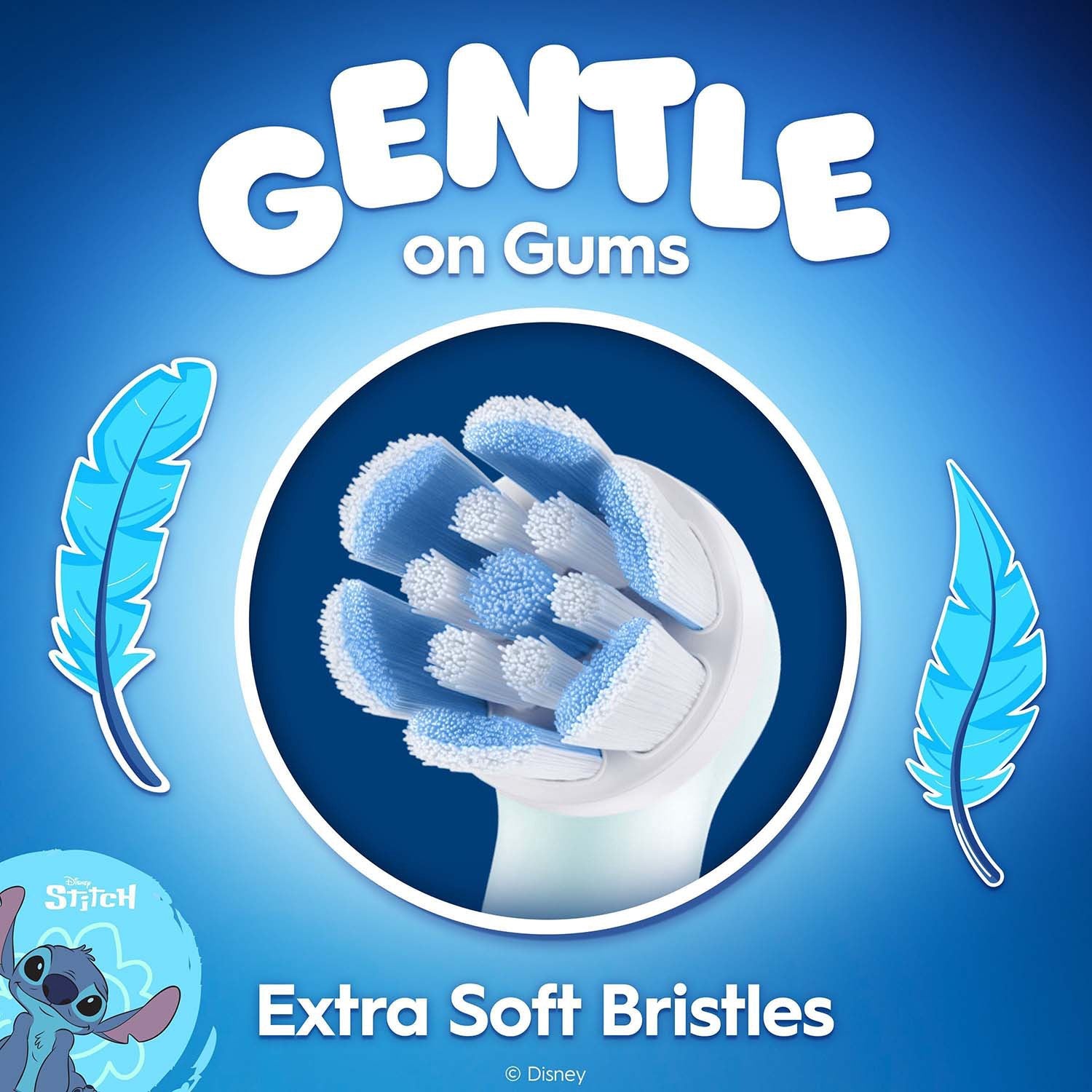 Kids Electric Toothbrush Heads, Soft Bristles, 2-Pack