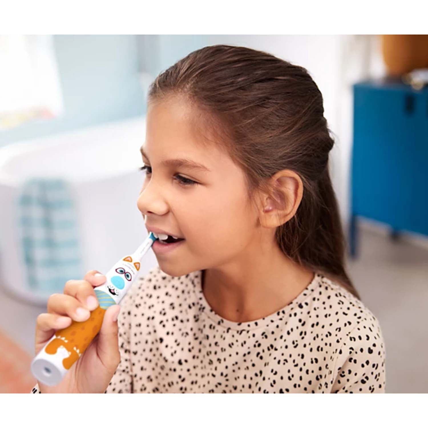 Kids Electric Toothbrush with Timer and Stickers