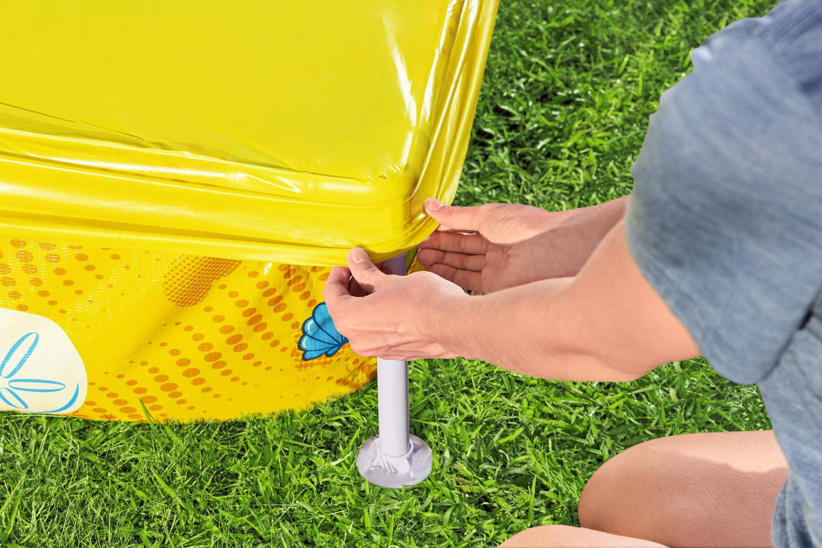Kids Frame Pool & Sandpit, 213x122x30.5 cm, Easy Setup