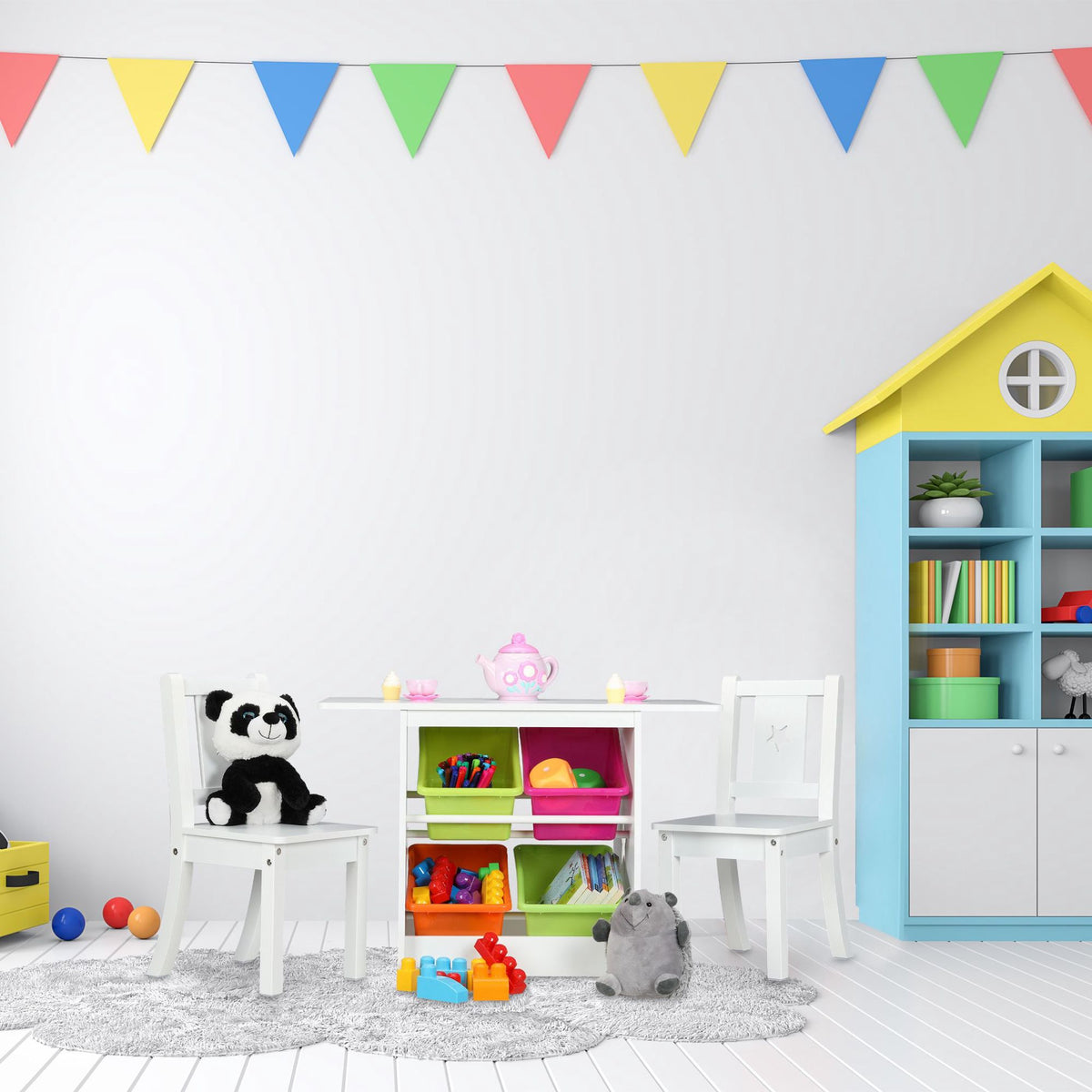 Kids' Furniture Set with Storage Space