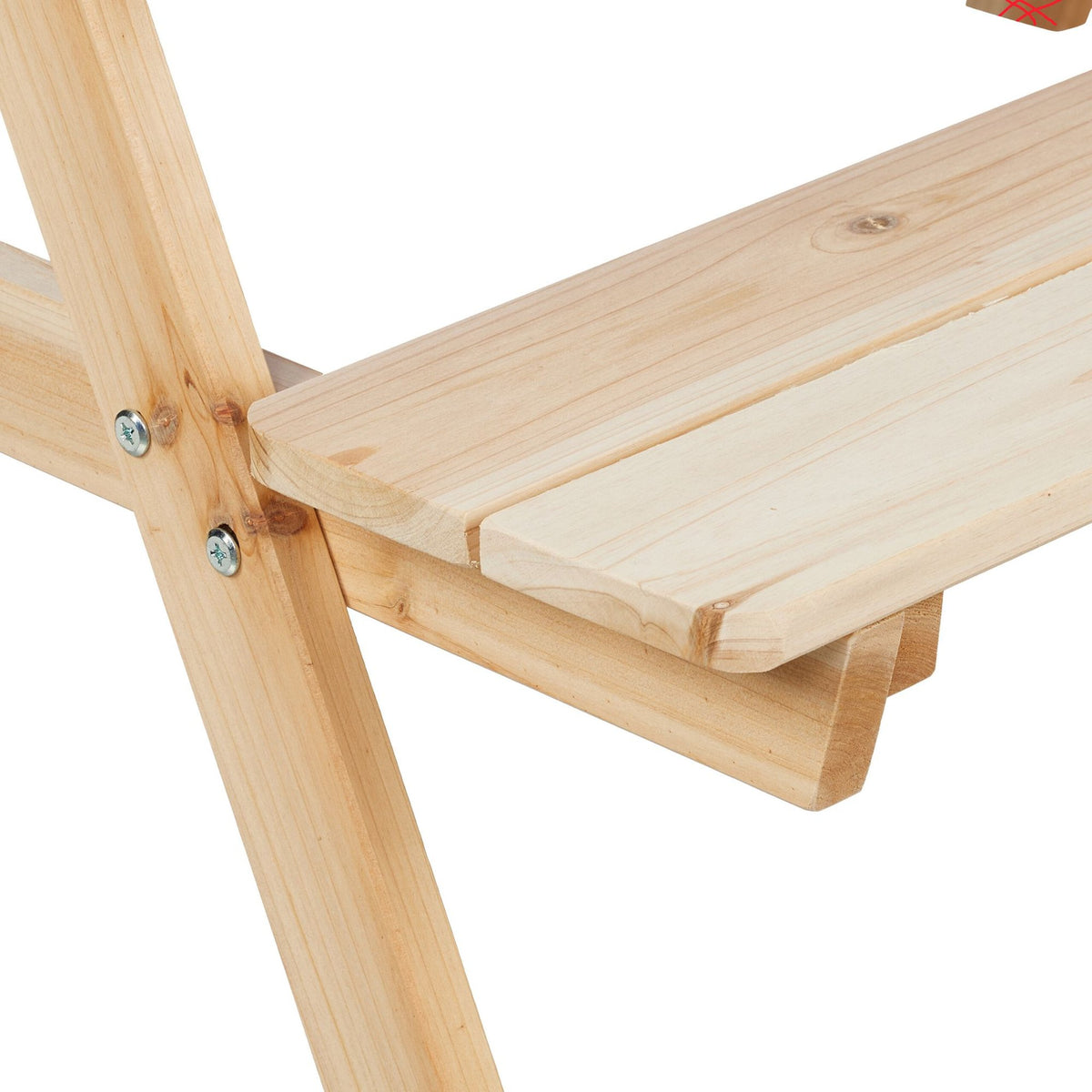 Kids Picnic Bench with Water & Sand Play Table