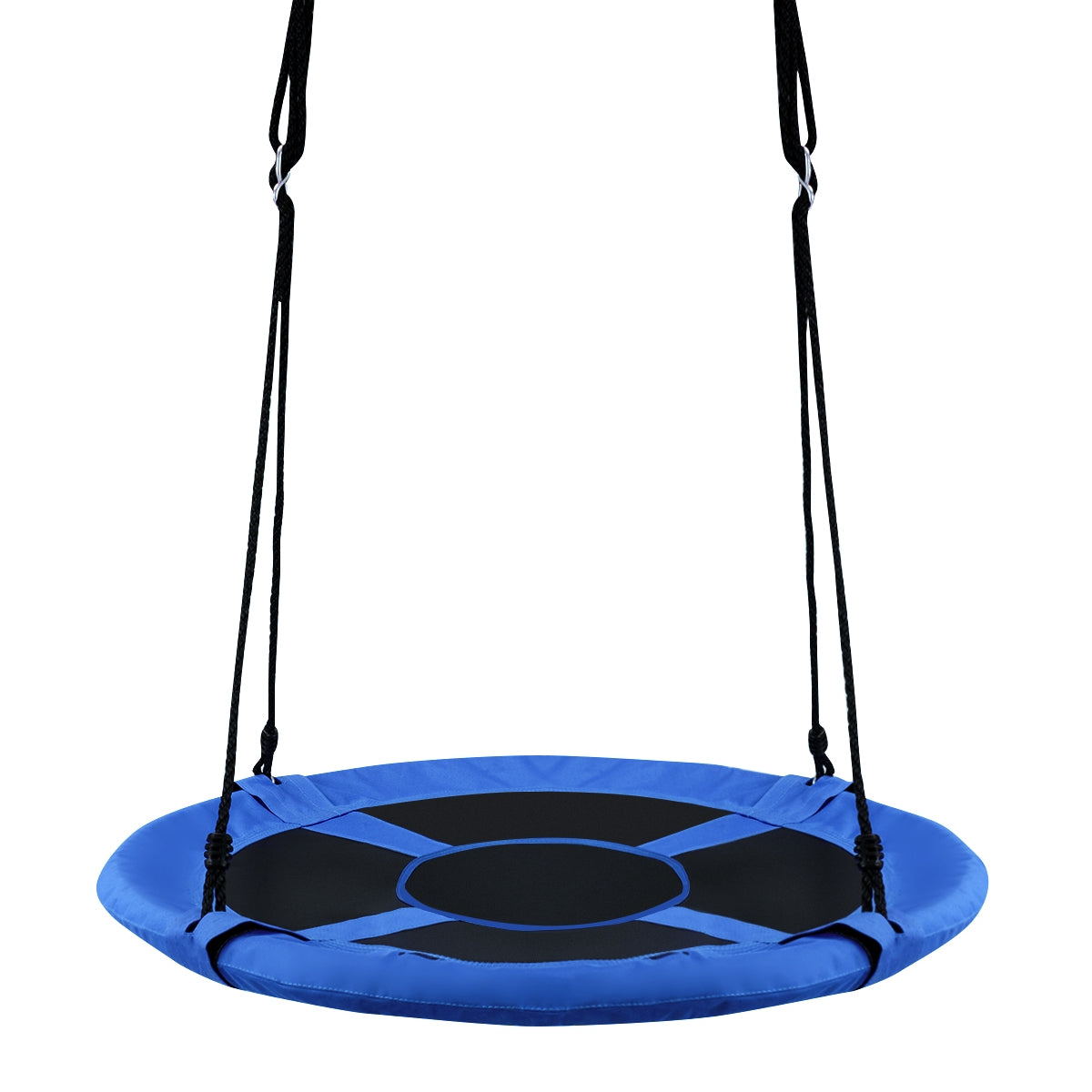 Kids Round Nest Swing, 100 cm, Adjustable Rope, 150 kg Capacity