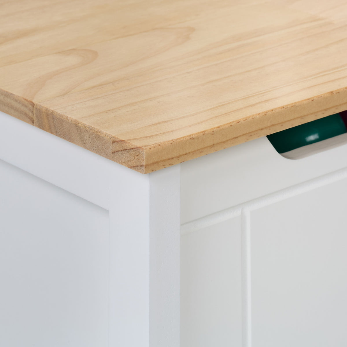 Kids' Storage Bench with Backrest and Toy Chest