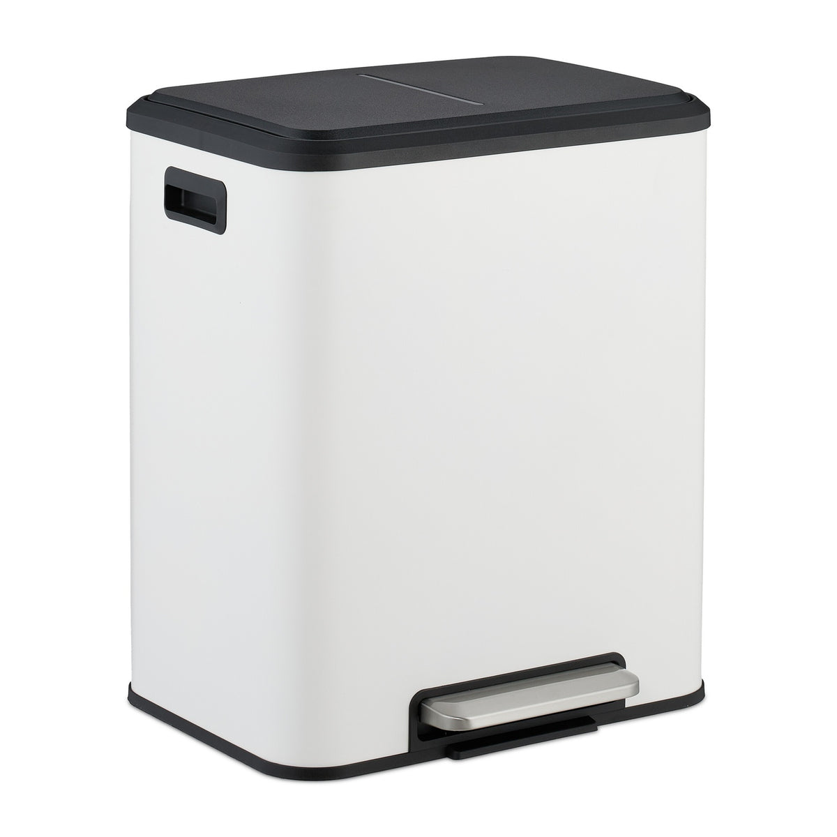 Kitchen Bin, Dual Compartment, 15L Waste Separator
