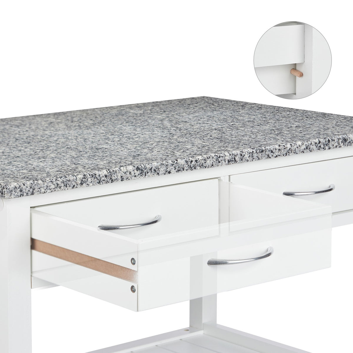 Kitchen Cart White