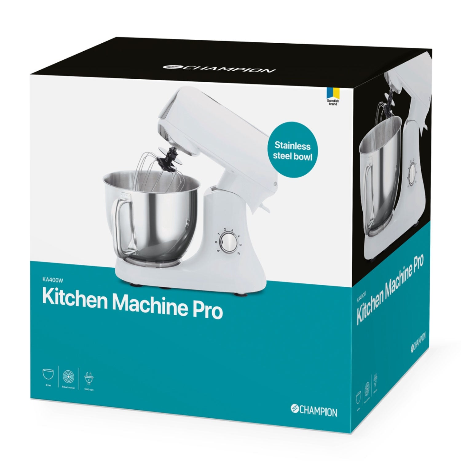 Kitchen machine Pro 6L 1200W KA400 Soft White