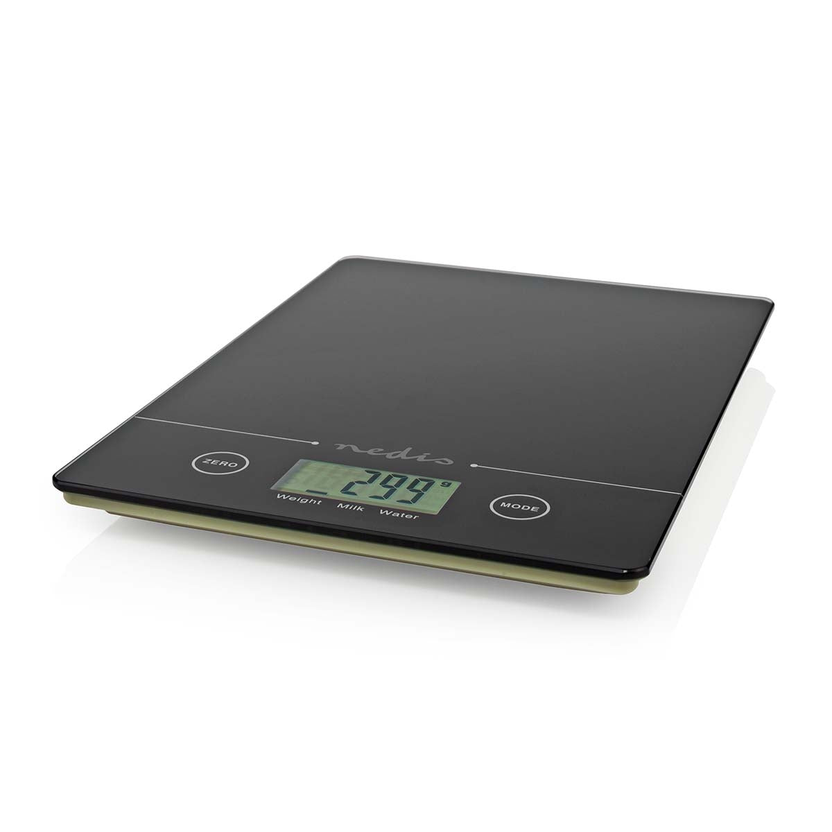 Kitchen scale | Digital | Glass / Plastic | CR 2032 Battery | Black