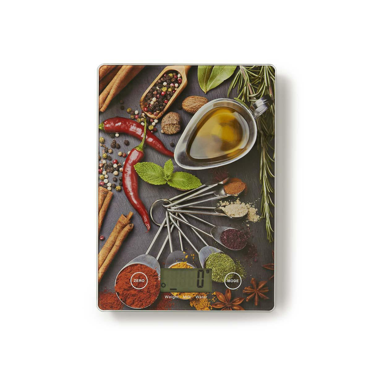 Kitchen scale | Digital | Glass / Plastic | Multicolored