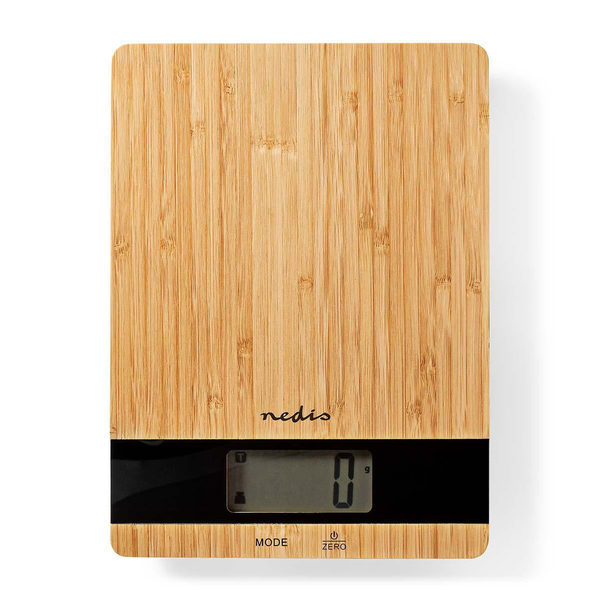 Kitchen scale | Digital | Plastic / Wood | Brown