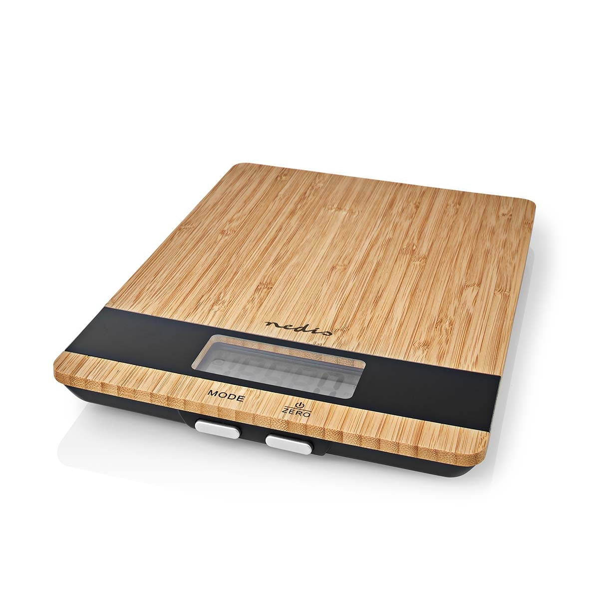 Kitchen scale | Digital | Plastic / Wood | Brown