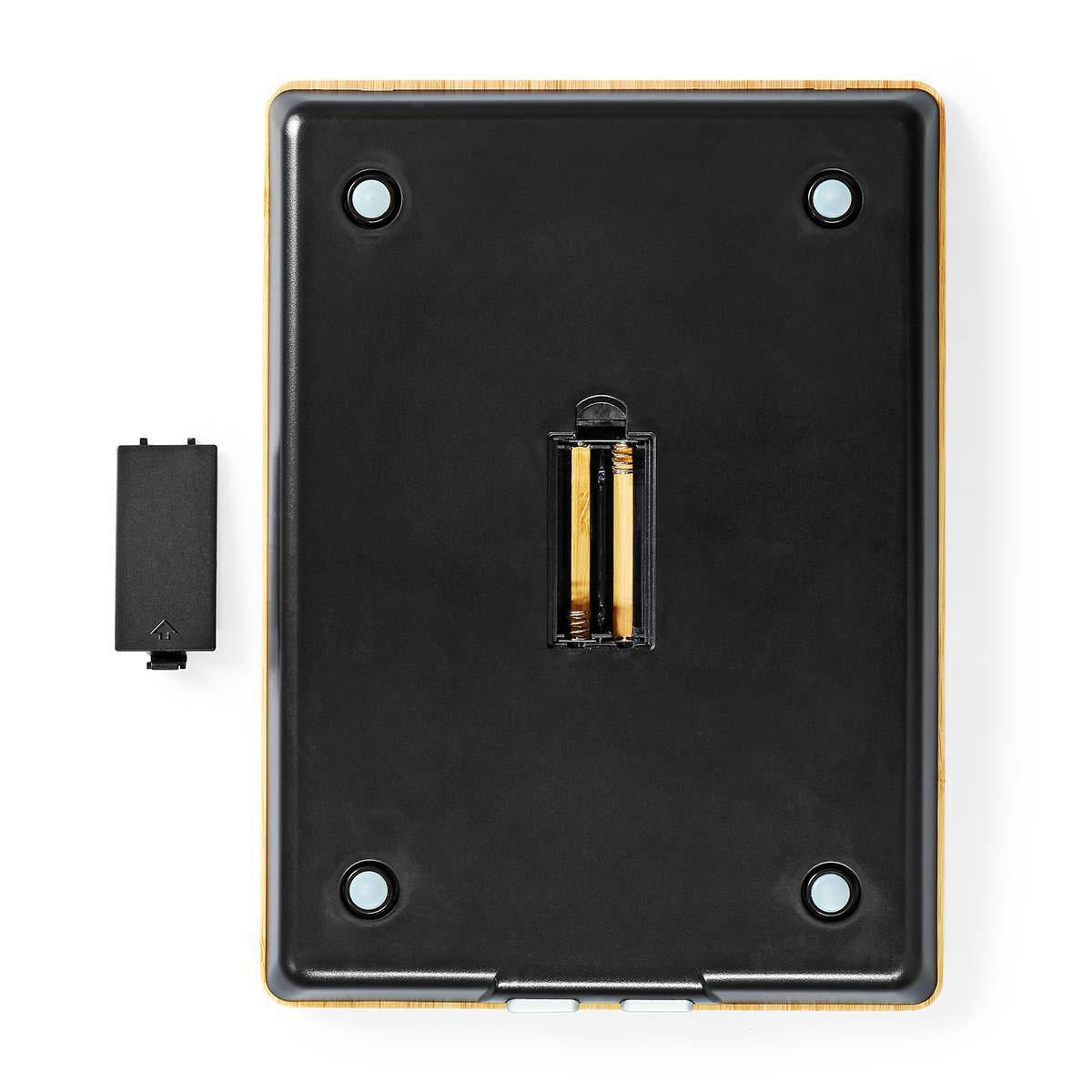 Kitchen scale | Digital | Plastic / Wood | Brown