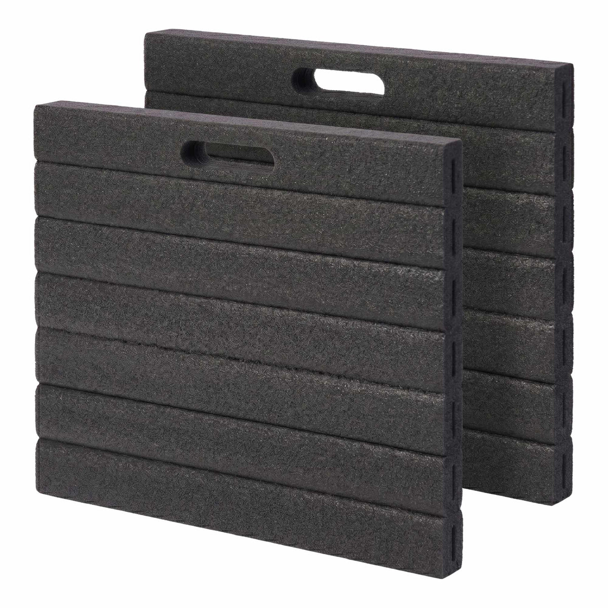 Knee Pads with Handle, EVA Foam, Set of 2, Black