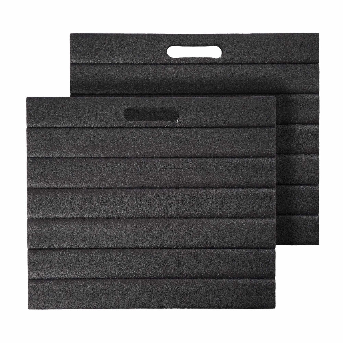 Knee Pads with Handle, EVA Foam, Set of 2, Black