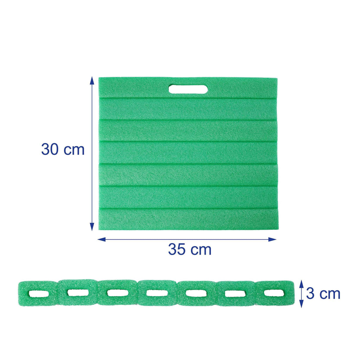 Knee Pads with Handle, Set of 2 – Green EVA Foam