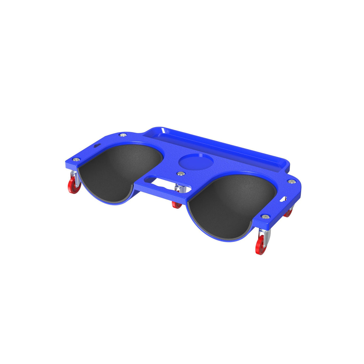 Knee Roller with Tool Tray for Flooring Tasks