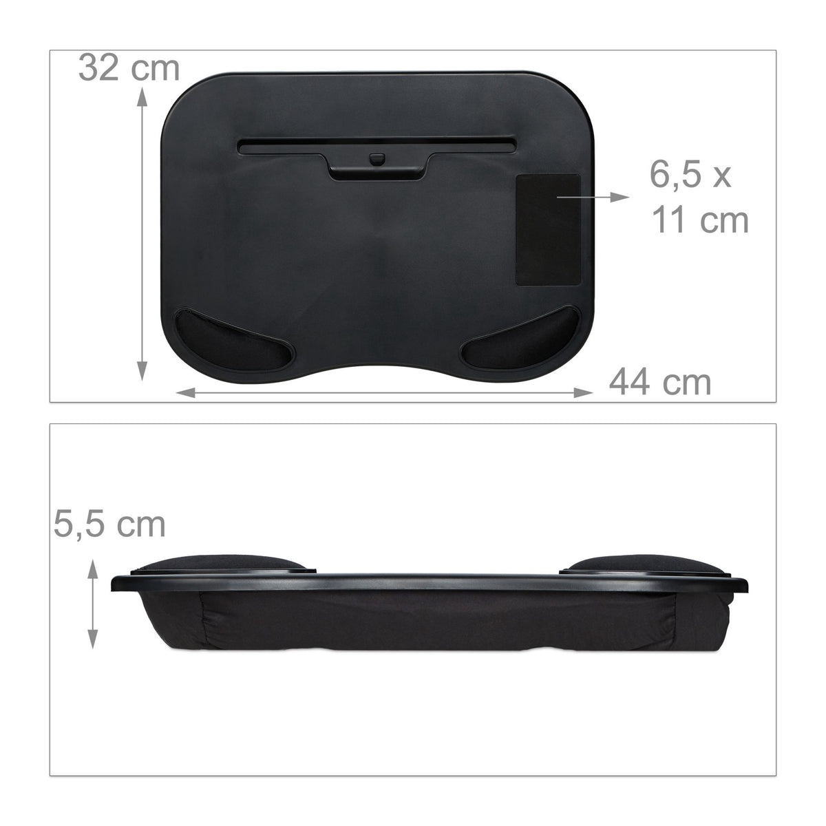 Kneepad Laptop black
