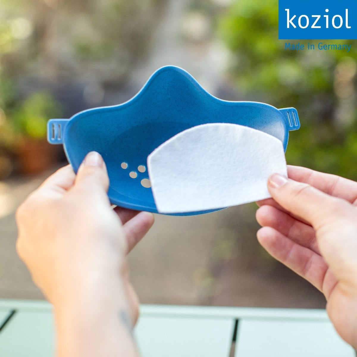 Koziol Community Mask - Organic Pink incl. 1 filter