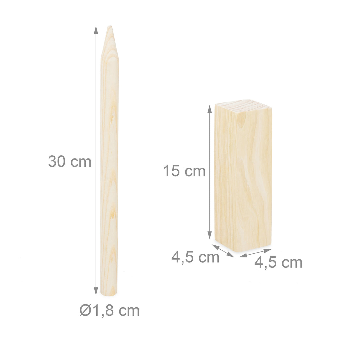 Kubb viking game