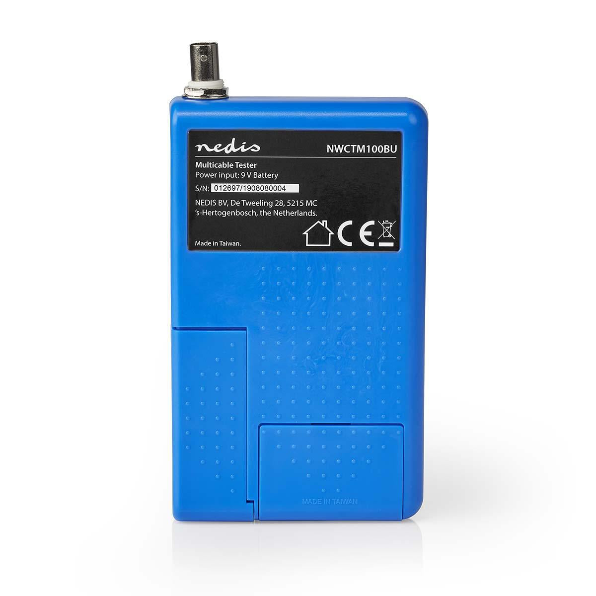 LAN measuring instrument | Wired | 180 m | LED indicator | Battery powered