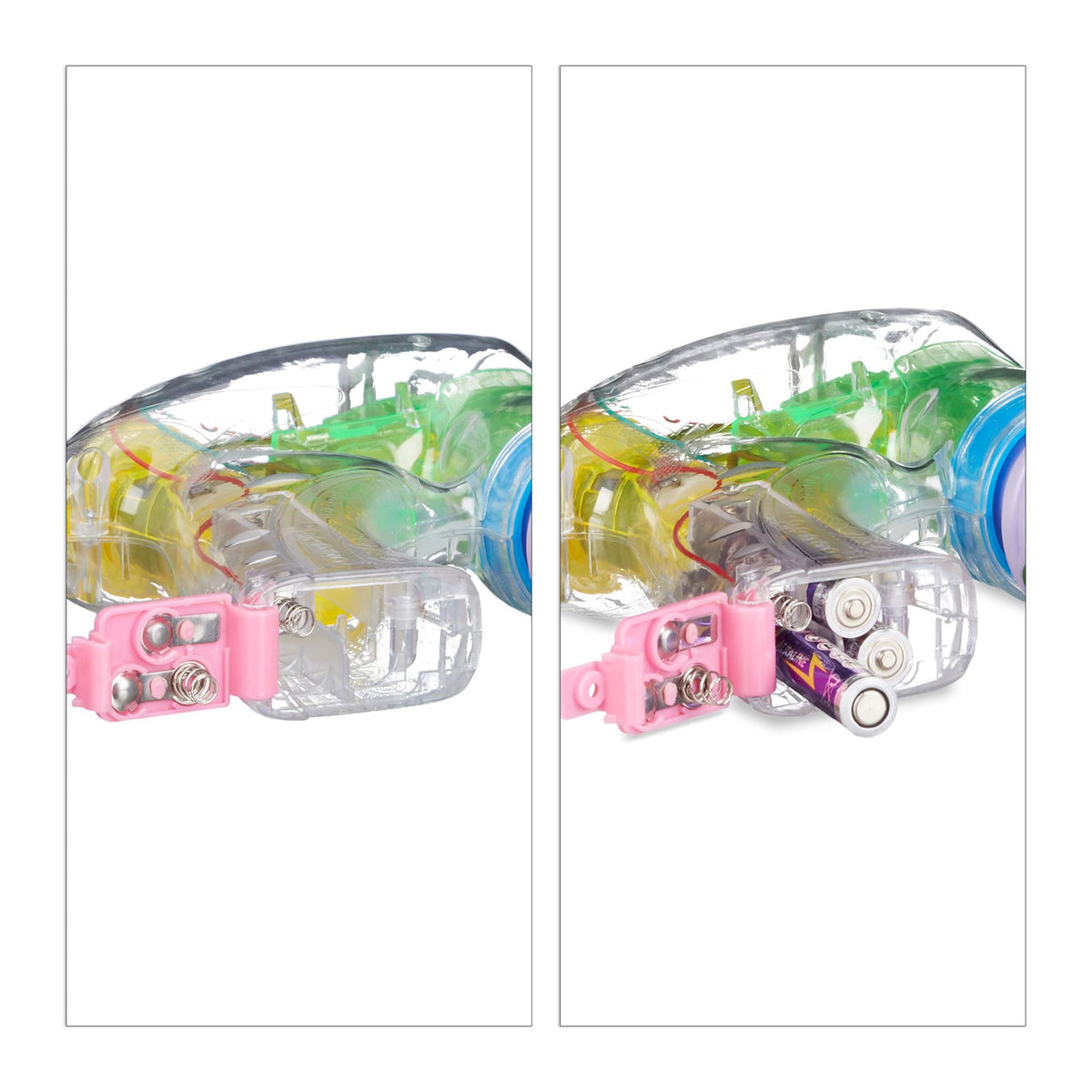 LED Bubble Gun - Set of 2