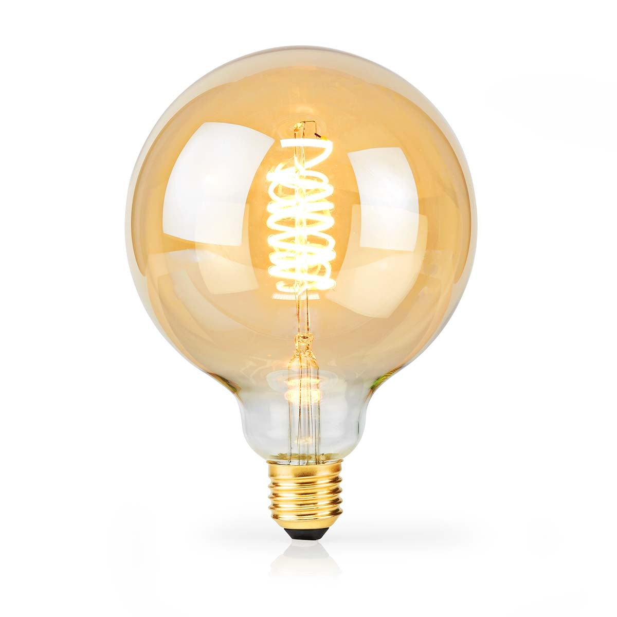 LED Bulb E27 | G125 | 3.8 W| 250 lm | 2100 K| Dimmable | Extra warm white | Retro Style | 1 pc.