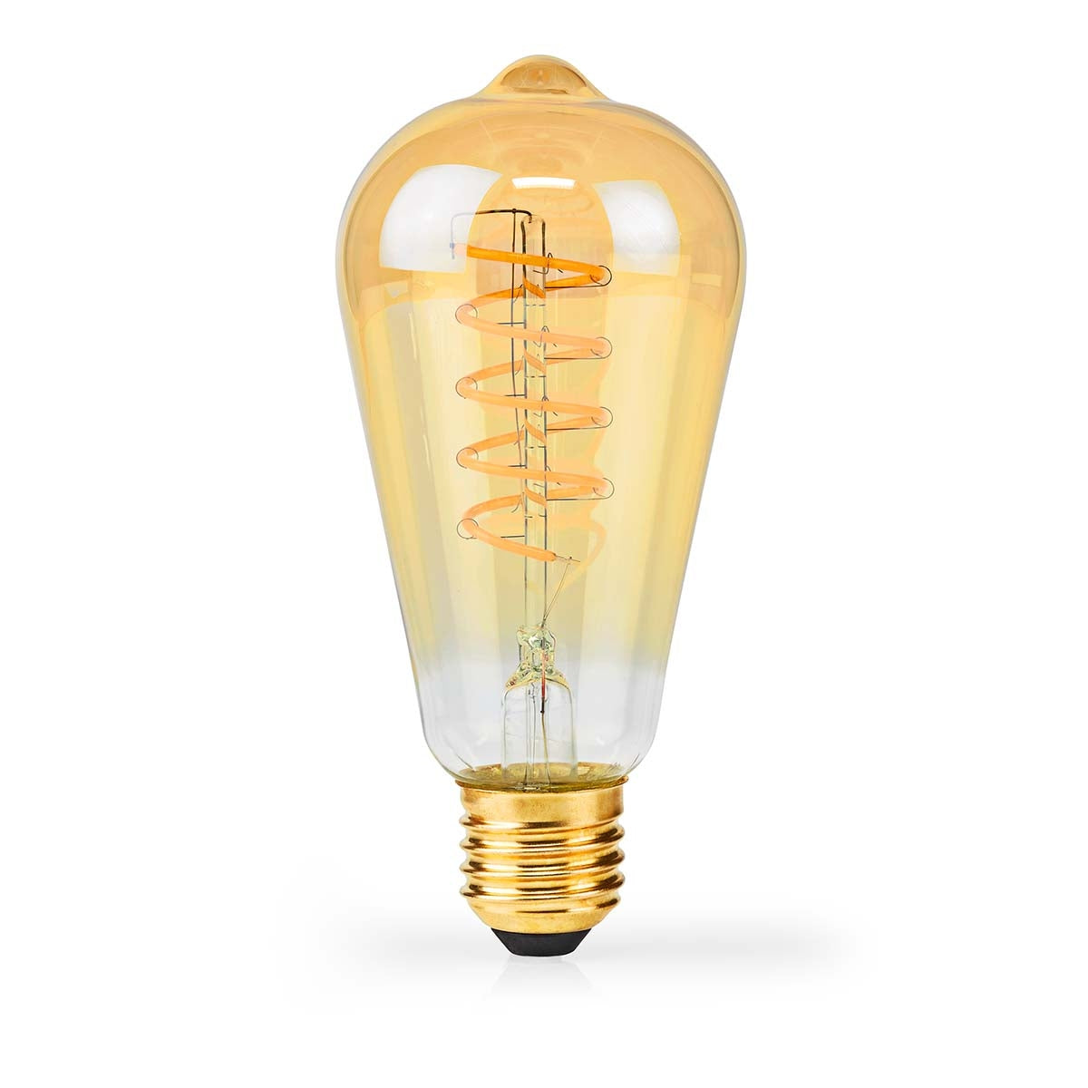 LED Bulb E27 | ST64 | 3.8 W| 250 lm | 2100 K| Dimmable | Extra warm white | Retro Style | 1 pc.