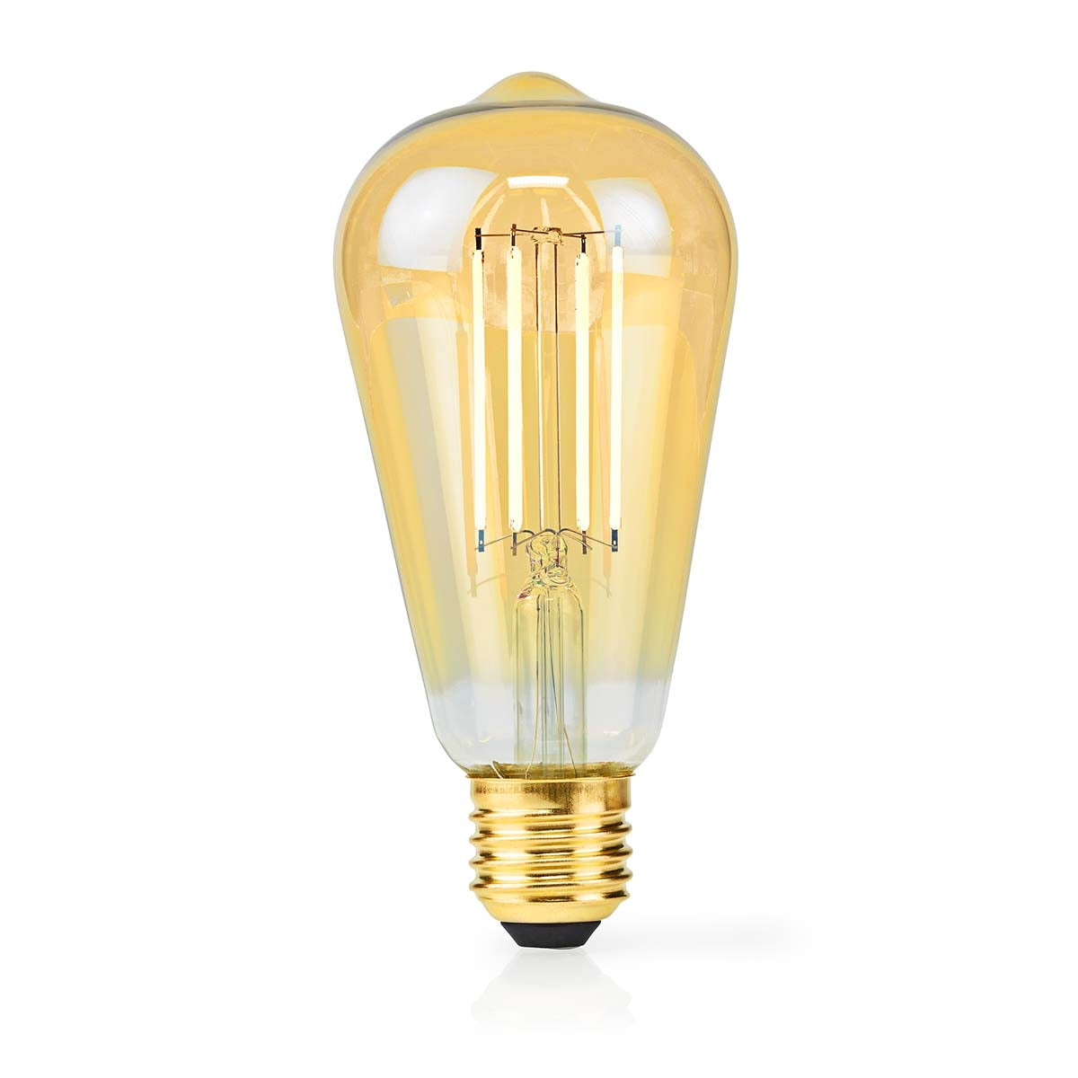 LED Bulb E27 | ST64 | 4.9 W| 470 lm | 2100 K| Dimmable | Extra warm white | Retro Style | 1 pc.