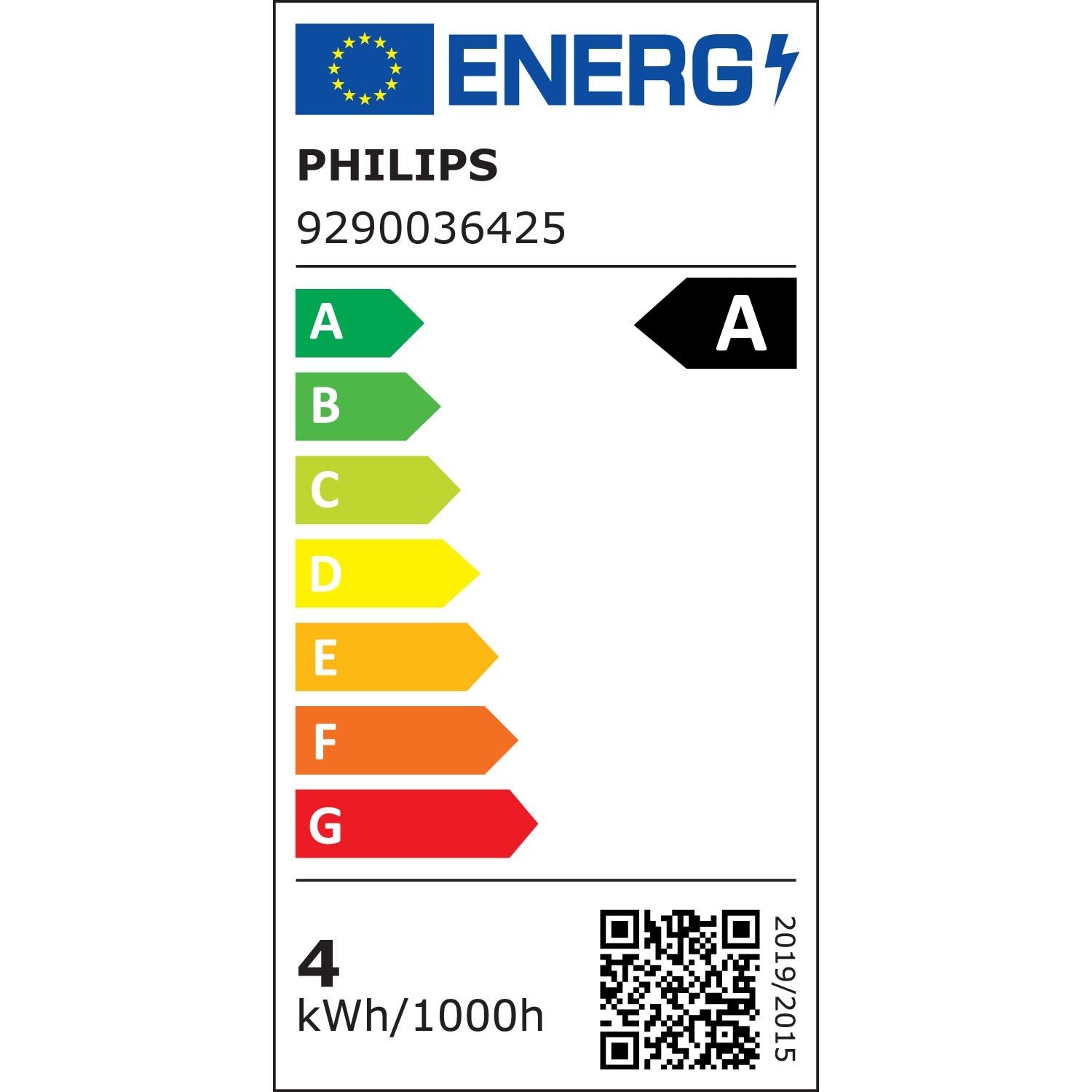 LED E27 G95 Globe 4W (60W) Clear 840lm 2700K Energy class A