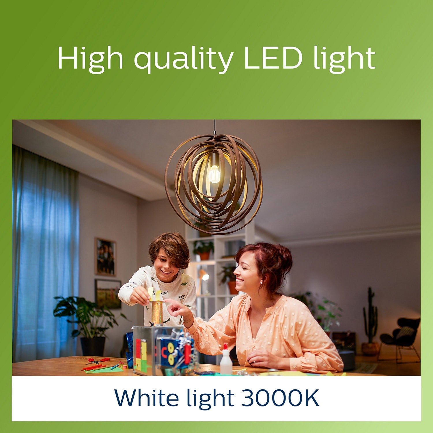 LED E27 Normal 40W Clear 485lm 3000K Energy class A