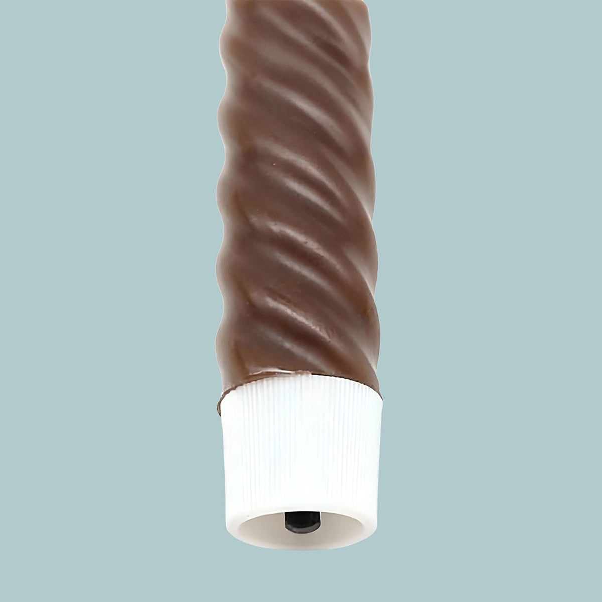 LED Flameless Taper Candles, Real Wax, Set of 6