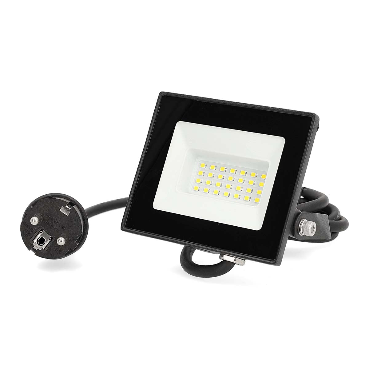 LED Floodlight | 4000 K | Rated luminous flux: 1620 lm | IP65 | 1.00 m | Energy class: F | 220 - 240 V AC 50/60 Hz | 20 W