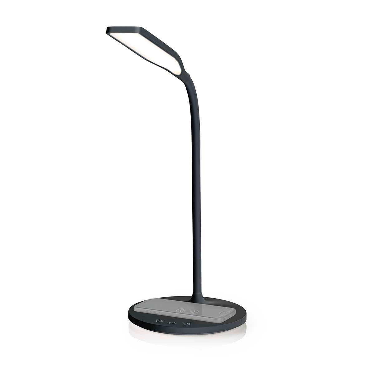 LED Lamp with Wireless Charger | Dimmer - On Product | LED / Qi | 15 W | With dimming | Cool White / Natural White / Warm White | 2700 - 6500 K