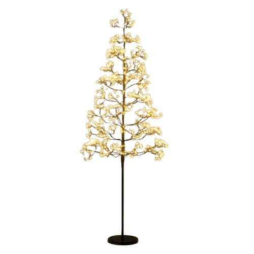 LED Light Tree 150 cm, 1000 Warm White, Cement Stand