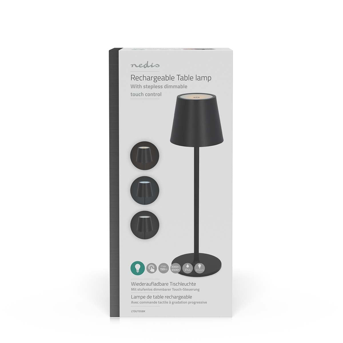 LED Table Lamp | LED | 1.8 W | 150 lm | 3000 - 6000 K | Black