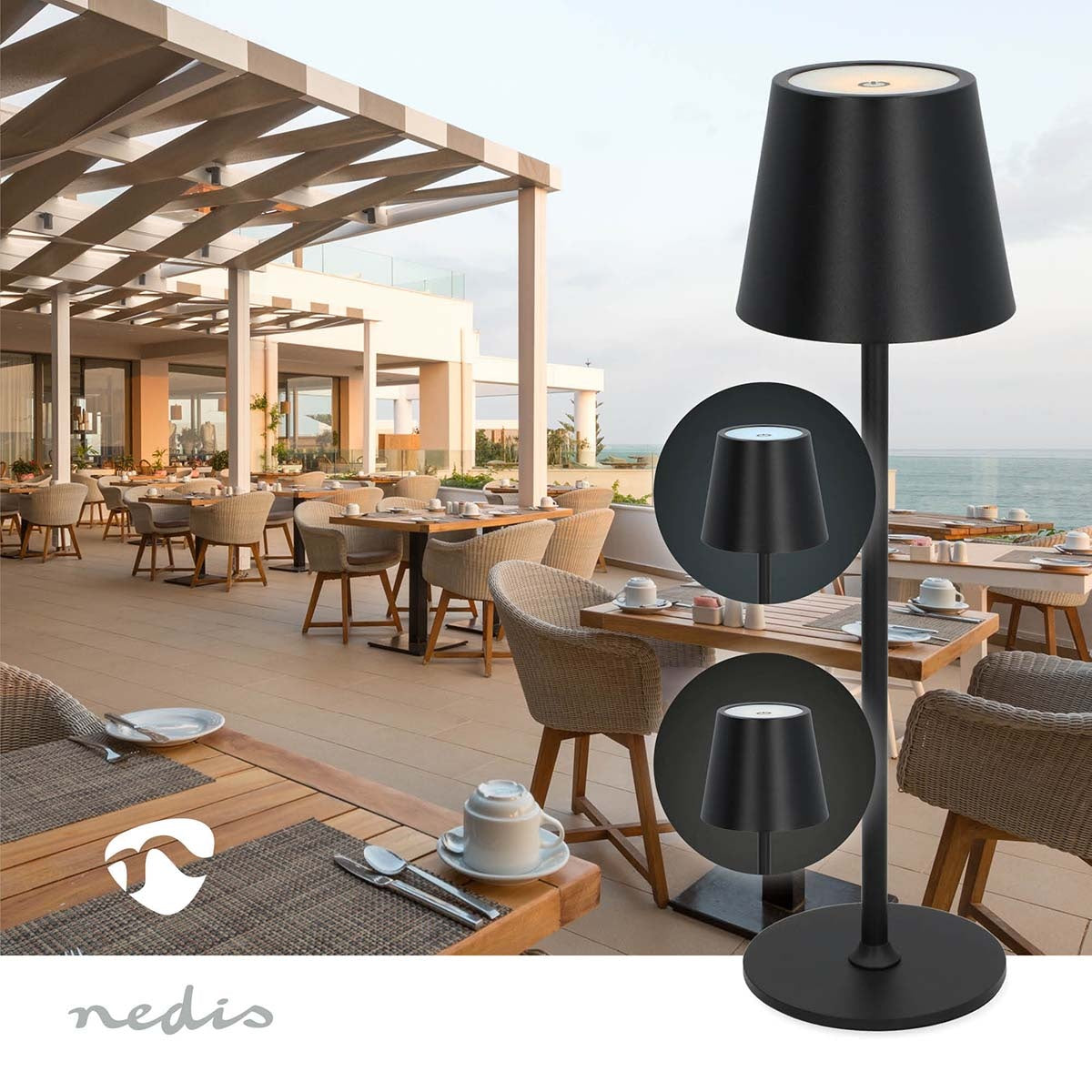 LED Table Lamp | LED | 1.8 W | 150 lm | 3000 - 6000 K | Black