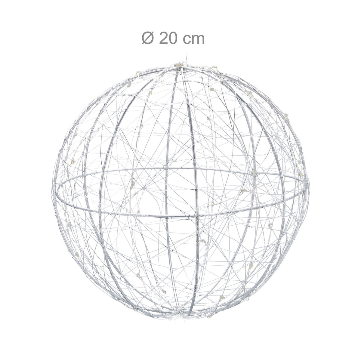 LED decoration ball 20 cm