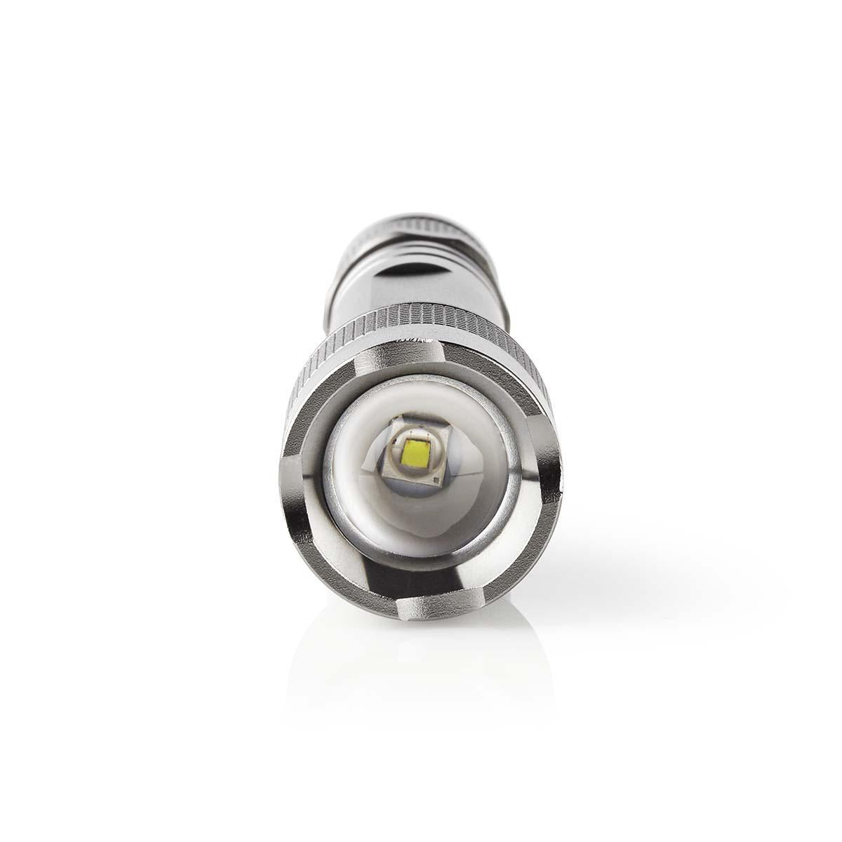 LED flashlight | Battery powered | 3 V DC | 3 W| 2x AA/LR6 | Indicated luminous flux: 150 lm | Lighting range: 120 m | Beam angle: 46.1 °