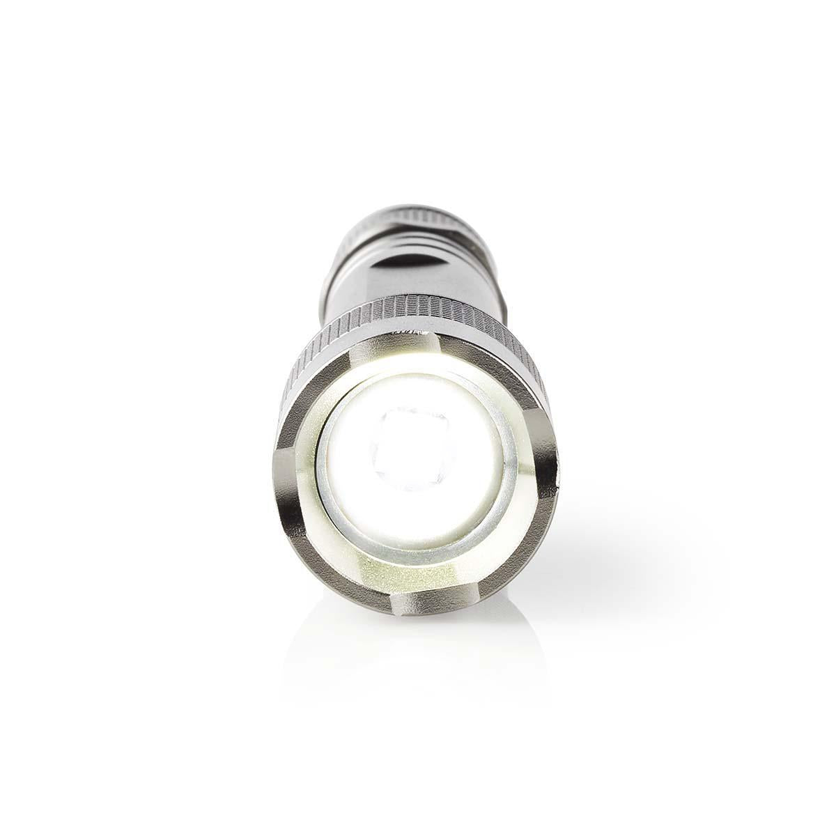 LED flashlight | Battery powered | 3 V DC | 3 W| 2x AA/LR6 | Indicated luminous flux: 150 lm | Lighting range: 120 m | Beam angle: 46.1 °