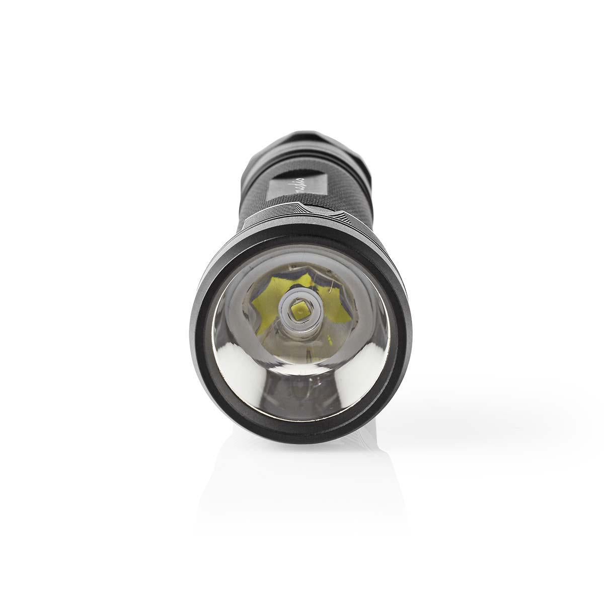 LED flashlight | Battery powered | 4.5 V DC | 10 W| 3x C/LR14 | Indicated luminous flux: 500 lm | Lighting range: 250 m | Beam angle: 9.5 °