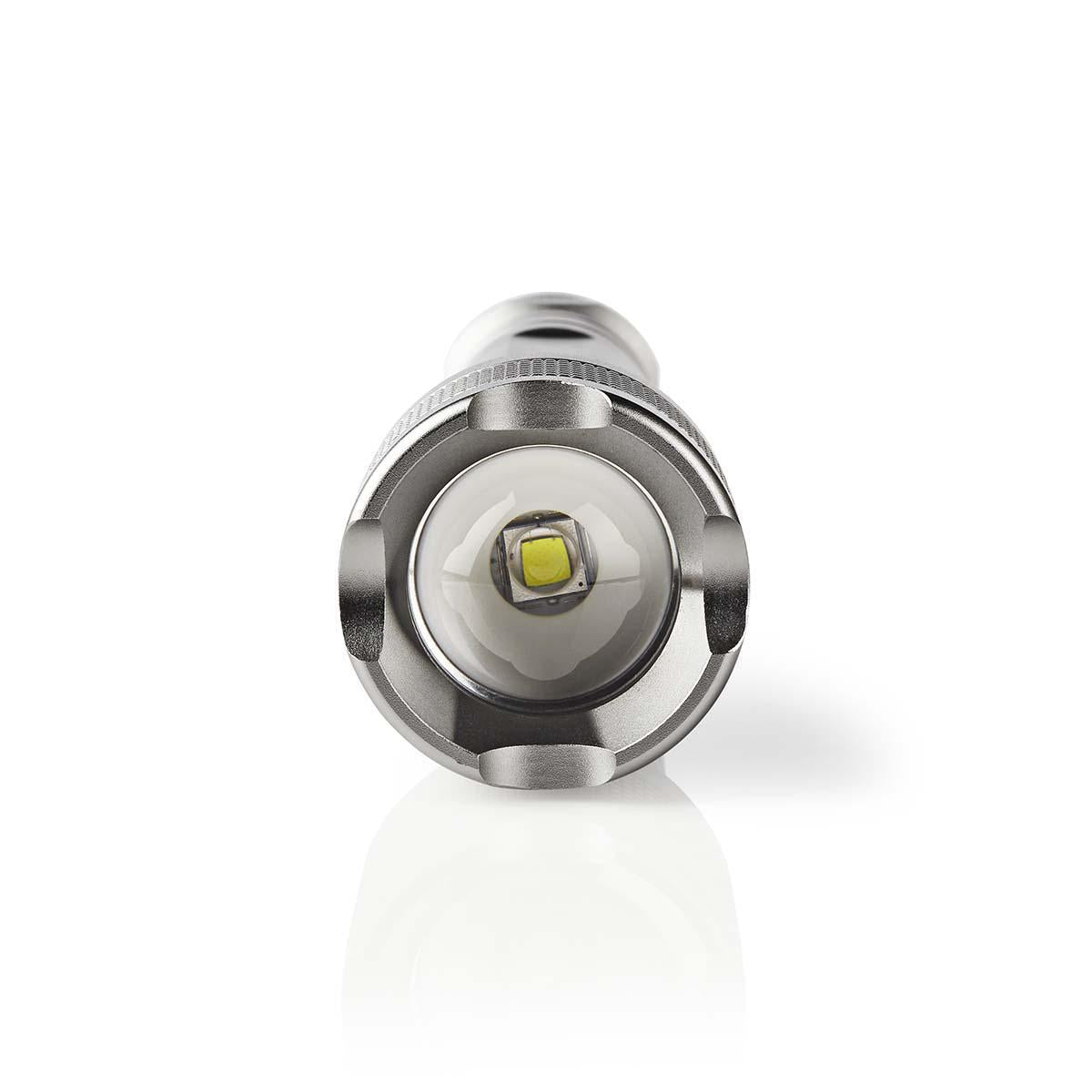 LED flashlight | Battery powered | 4.5 V DC | 10 W| 3x C/LR14 | Indicated luminous flux: 500 lm | Lighting range: 250 m | Beam angle: 9.5 °