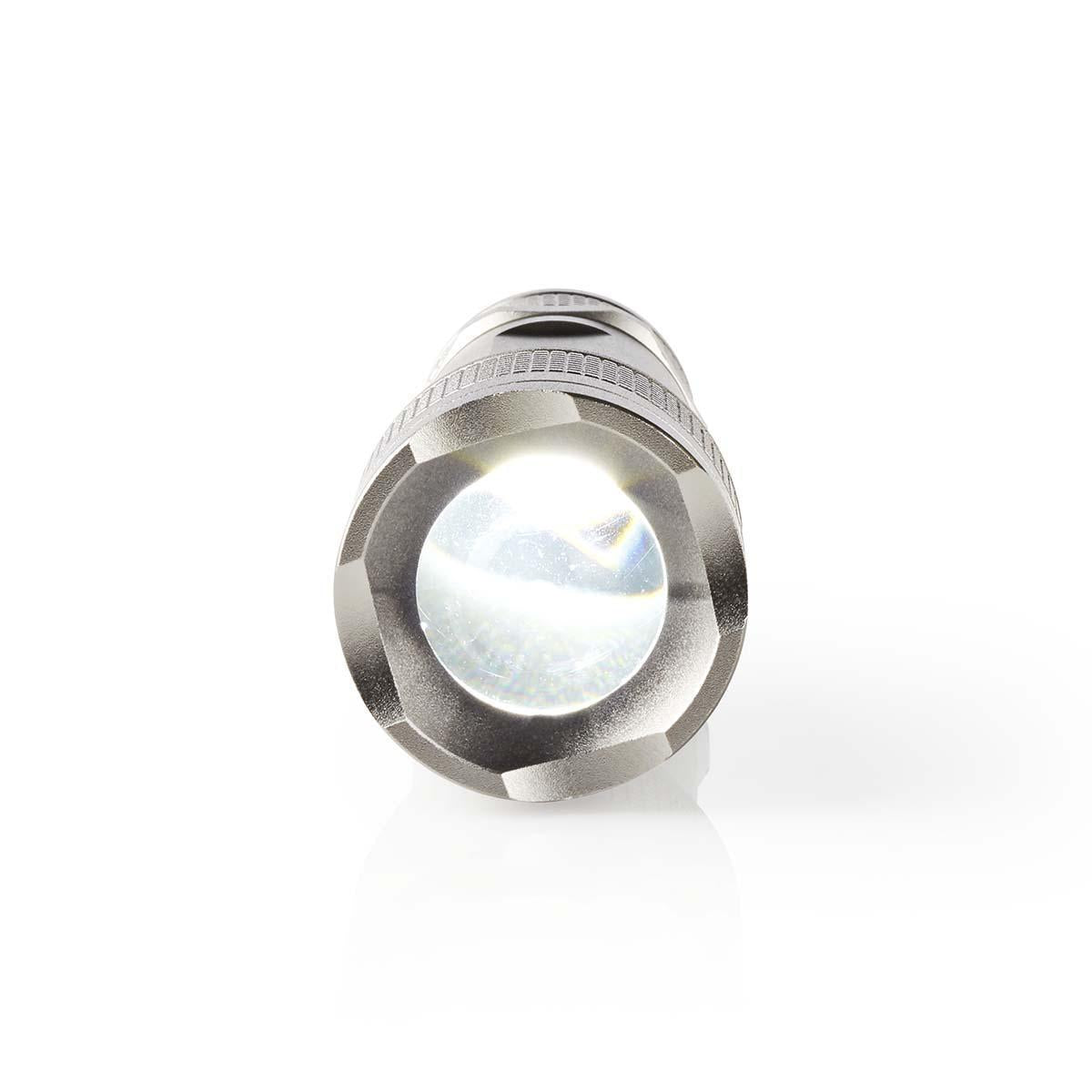 LED flashlight | Battery powered | 4.5 V DC | 5 W| 3x AAA/LR03 | Indicated luminous flux: 330 lm | Lighting range: 200 m | Beam angle: 48 °