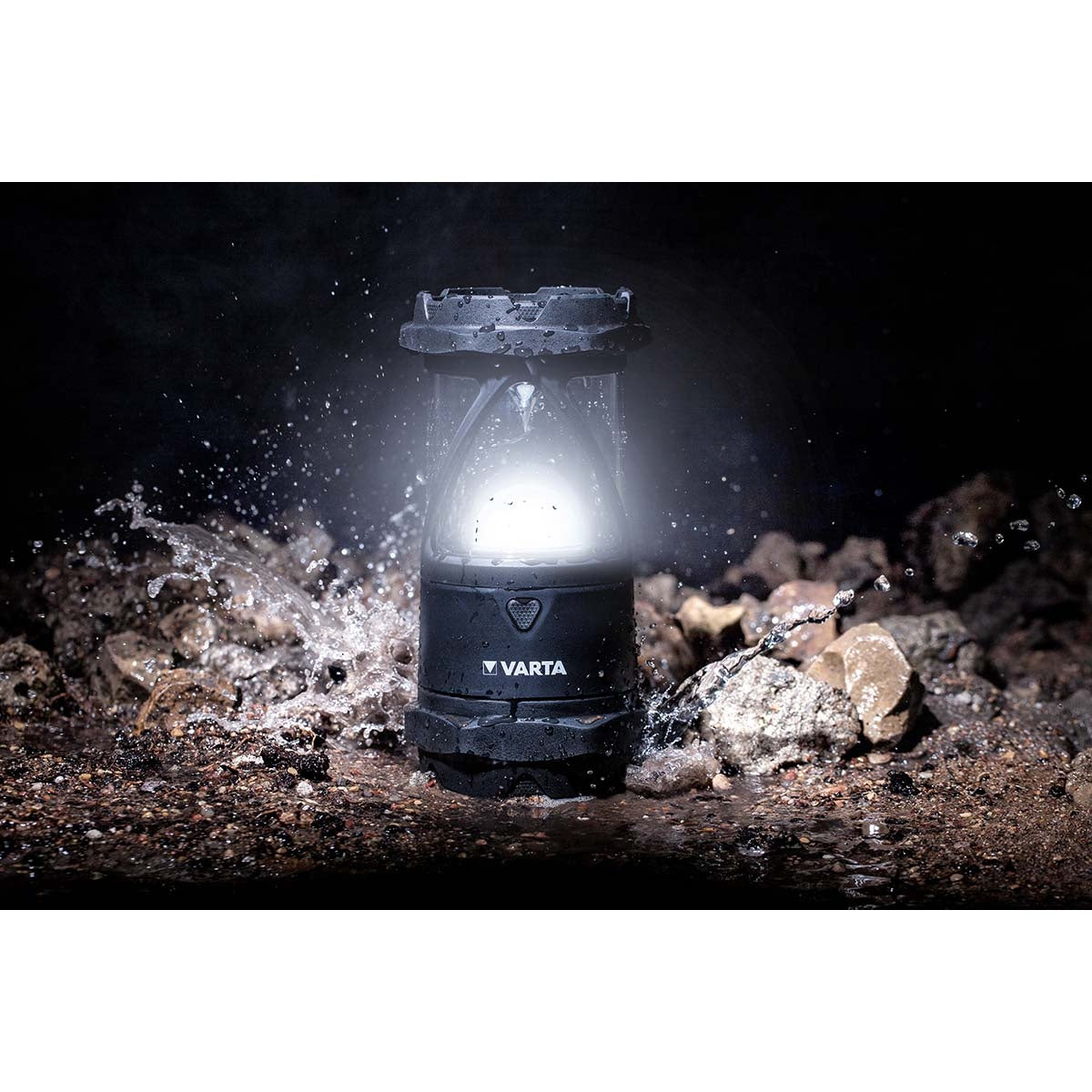 LED flashlight | Battery powered | 6x AA/LR6 | Indicated luminous flux: 450 lm | Lighting range: 20 m | Beam angle: 360 °