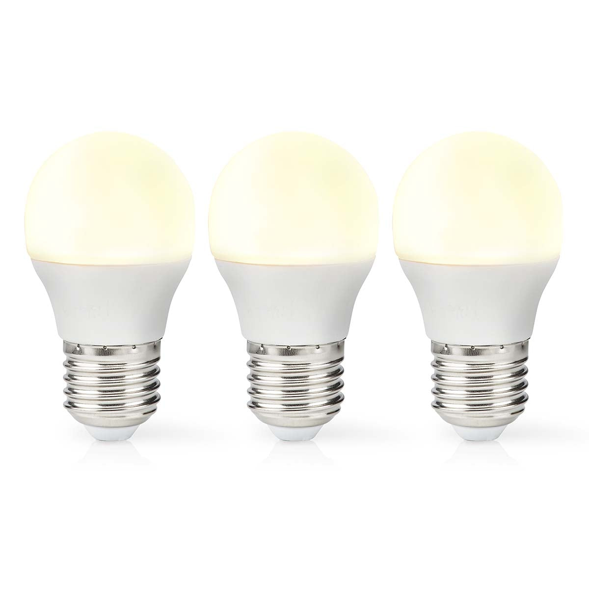 LED lamp E27 | G45 | 4.9 W| 470 lm | 2700 K| Warm White | Retro Style | Matte | 3 pcs.