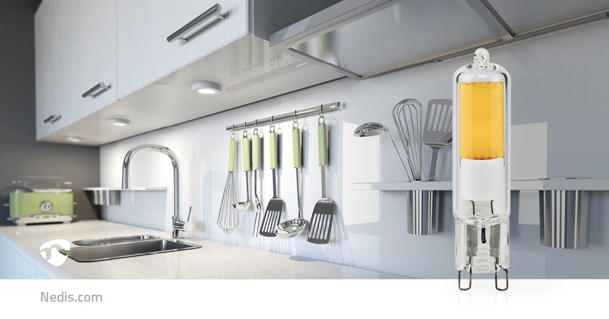 LED lamp G9 | 2 W| 200 lm | 2700 K| Warm White | Number of lamps in package: 1 pc.